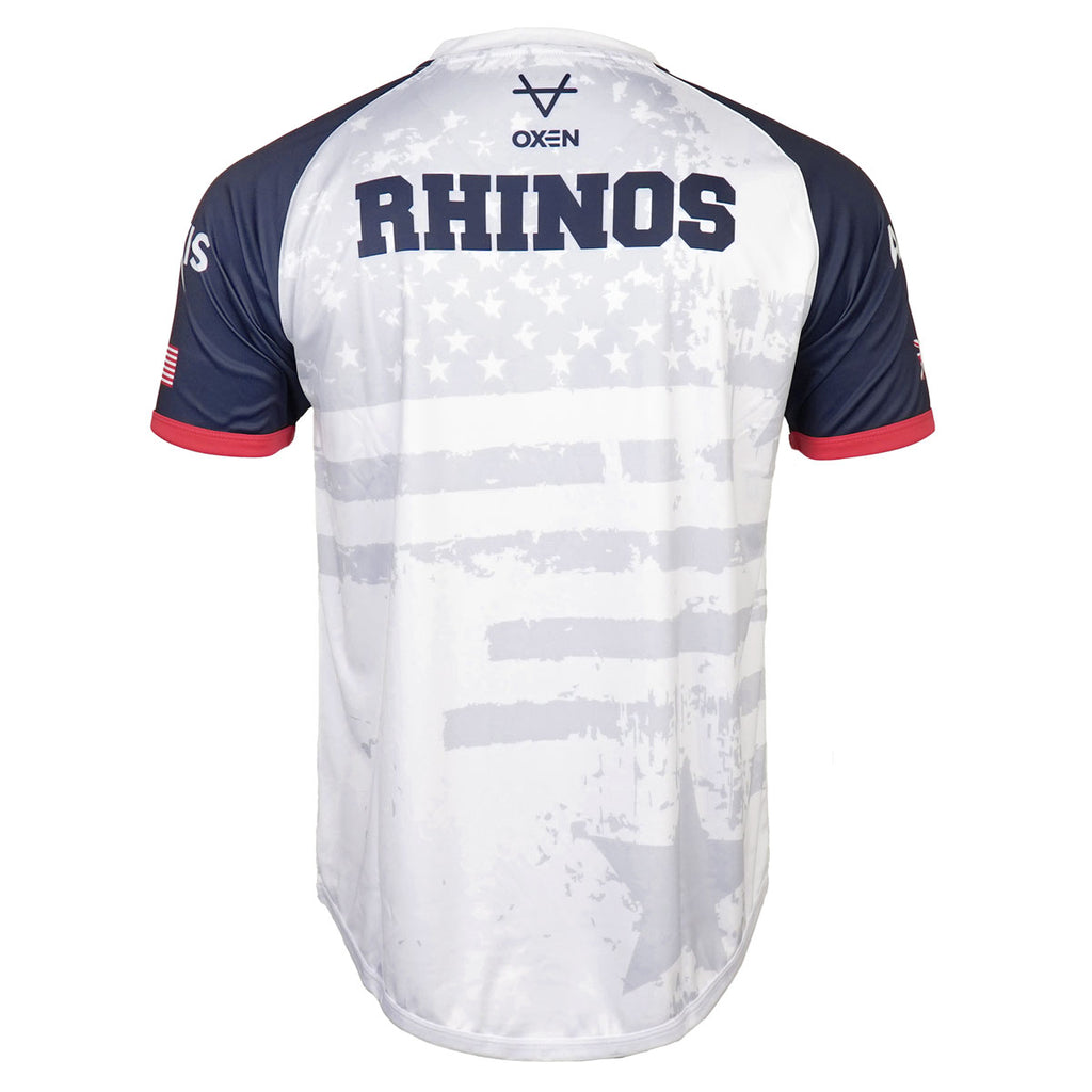 Leeds Rhinos 2026 USA Training Tee Wht JNR
