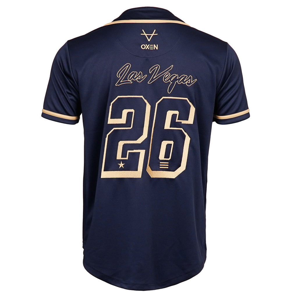 Leeds Rhinos 2026 Vegas Baseball Jersey