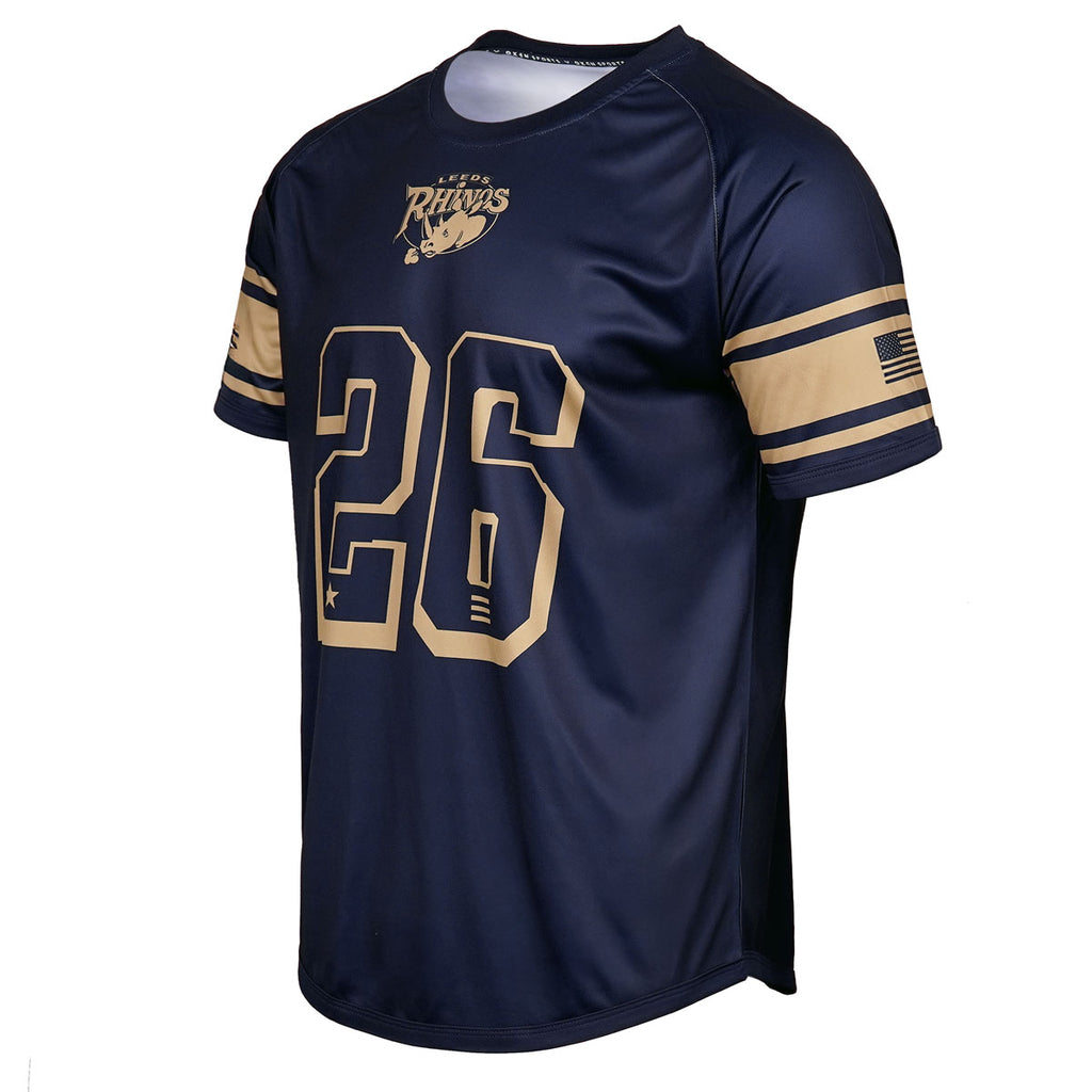Leeds Rhinos 2026 Vegas Captains Run Tee Nvy