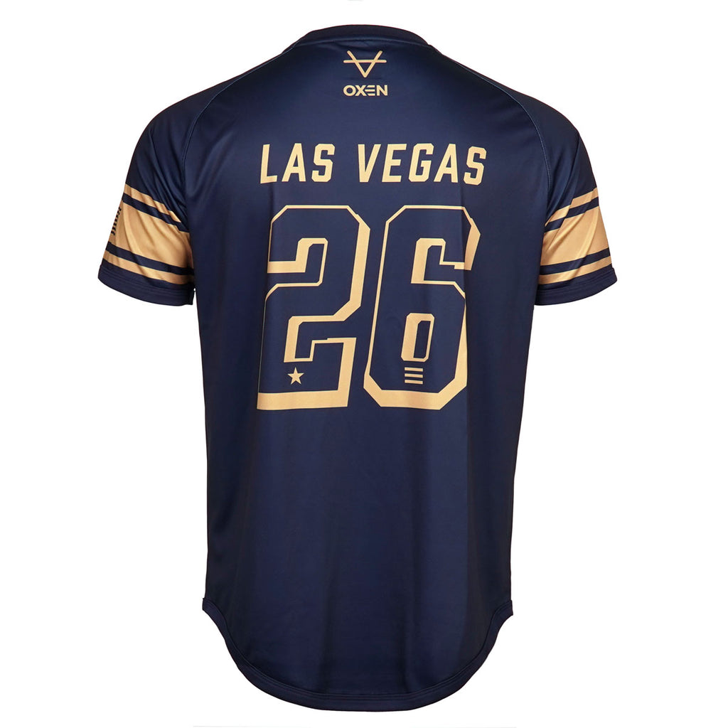 Leeds Rhinos 2026 Vegas Captains Run Tee Nvy JNR