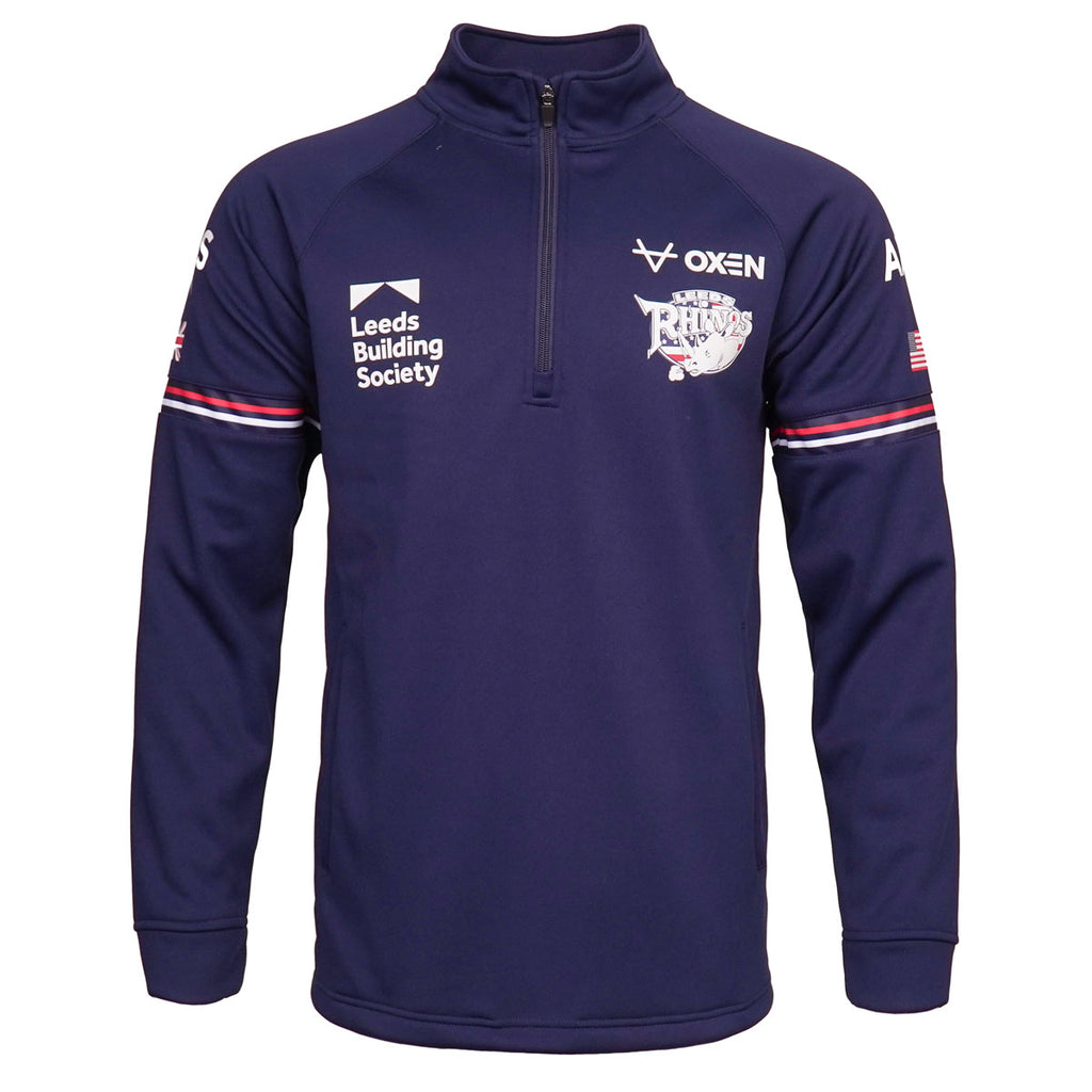 Leeds Rhinos 2026 Vegas Media QZ Jacket