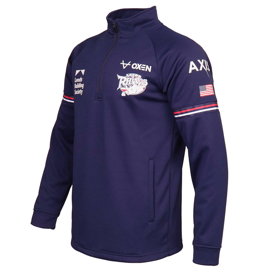 Leeds Rhinos 2026 Vegas Media QZ Jacket