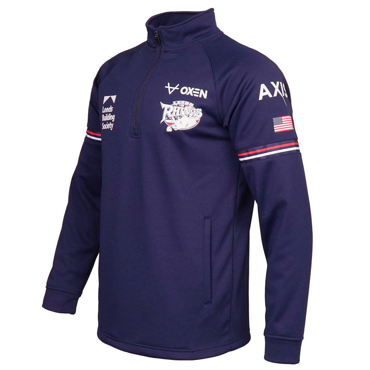 Leeds Rhinos 2026 Vegas Media QZ Jacket