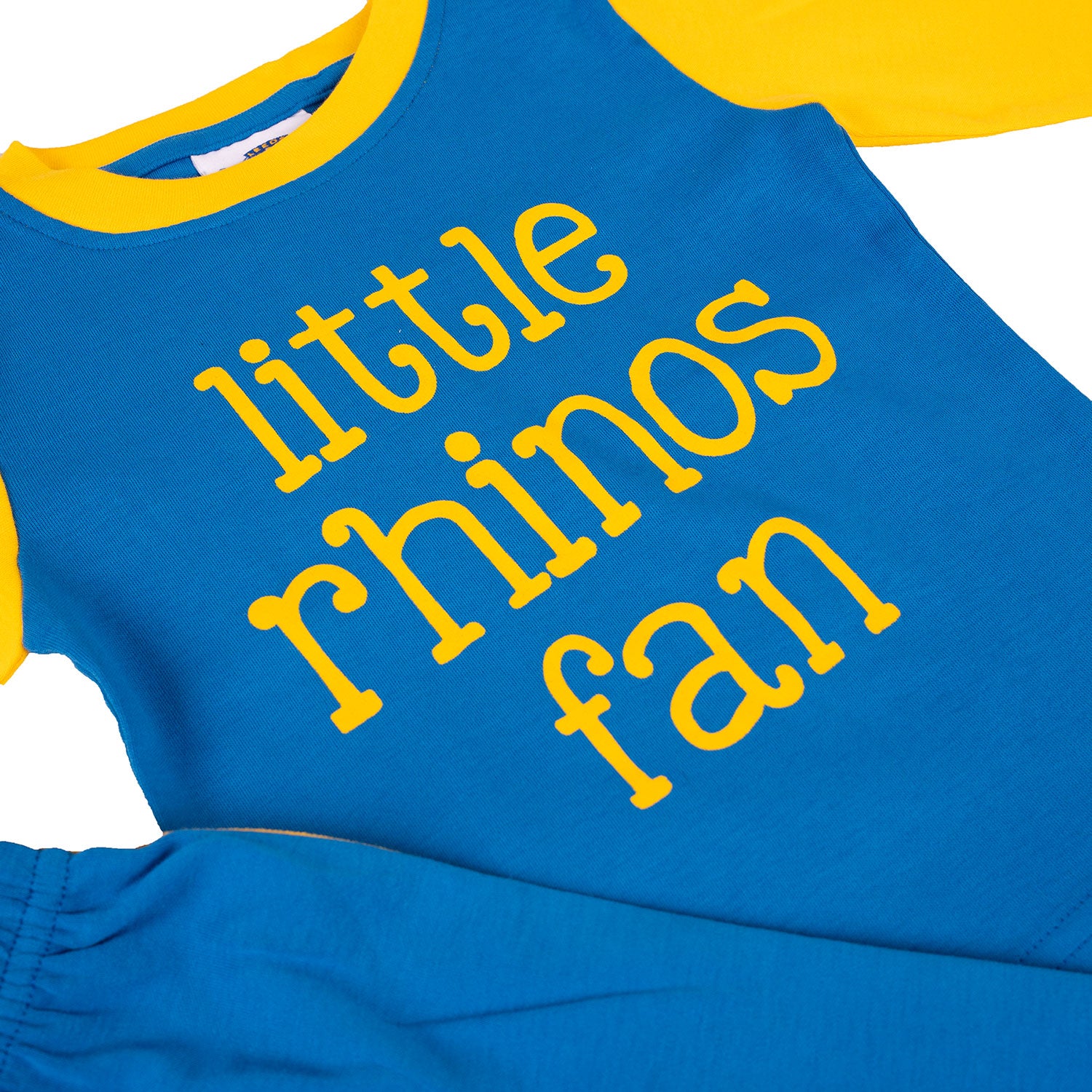 Leeds Rhinos Little Rhino Baby PJs