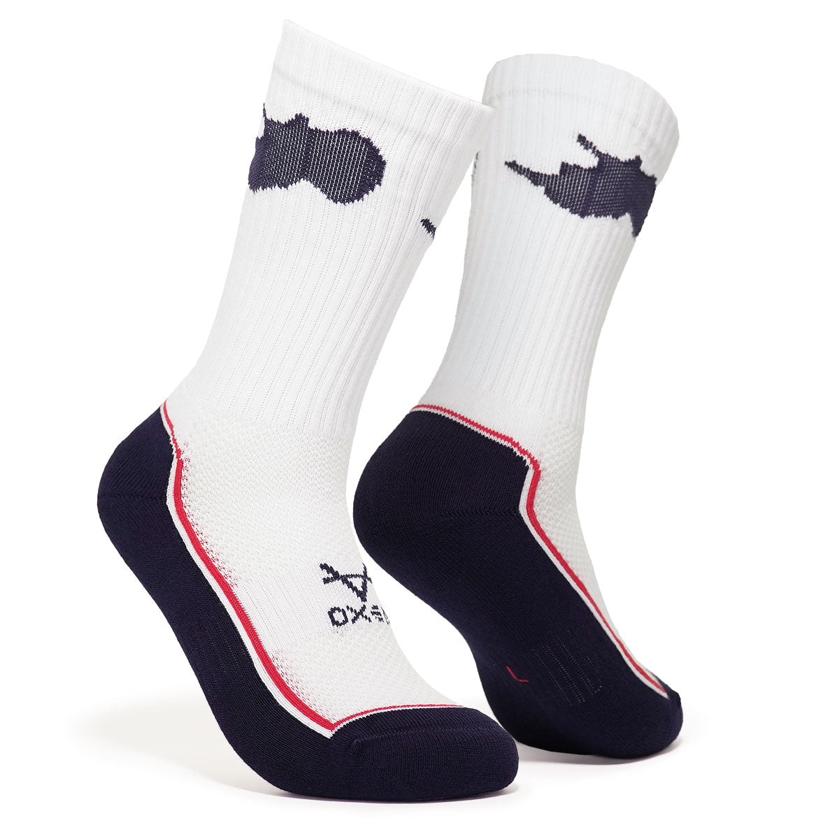 Leeds Rhinos USA Sports Sock Wht
