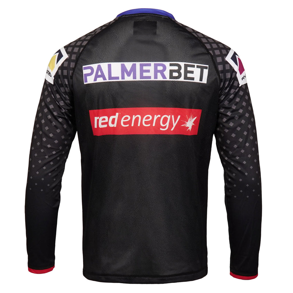 Newcastle Knights 2025 L/S Training Tee Blk