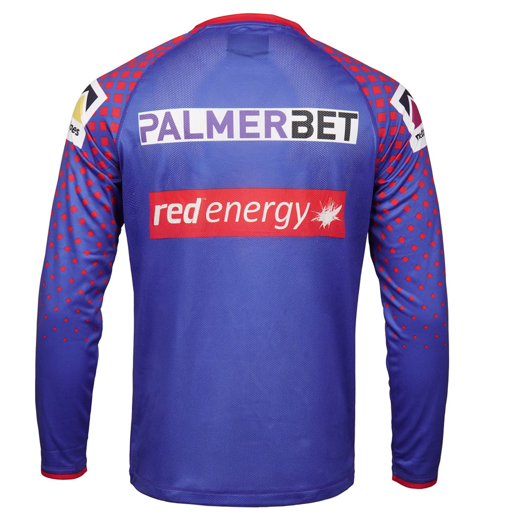 Newcastle Knights 2025 L/S Training Tee Royal