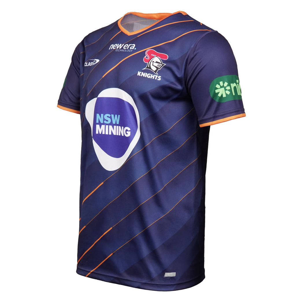 Newcastle Knights 2025 Pro Warm Up Tee