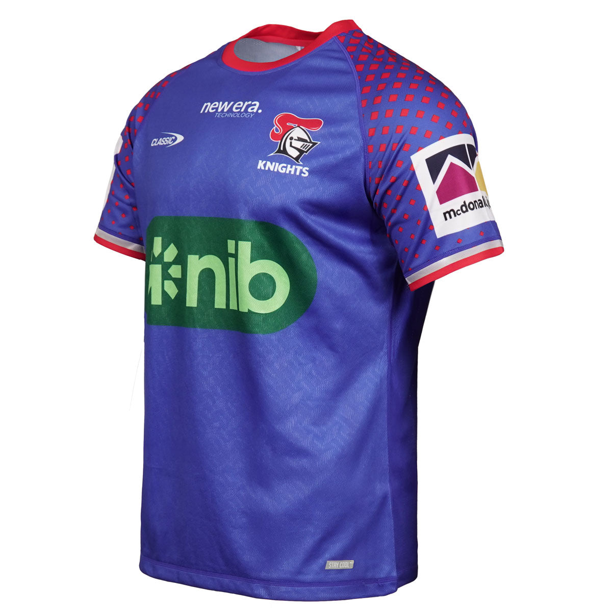 Newcastle Knights 2025 Pro Training Tee Royal