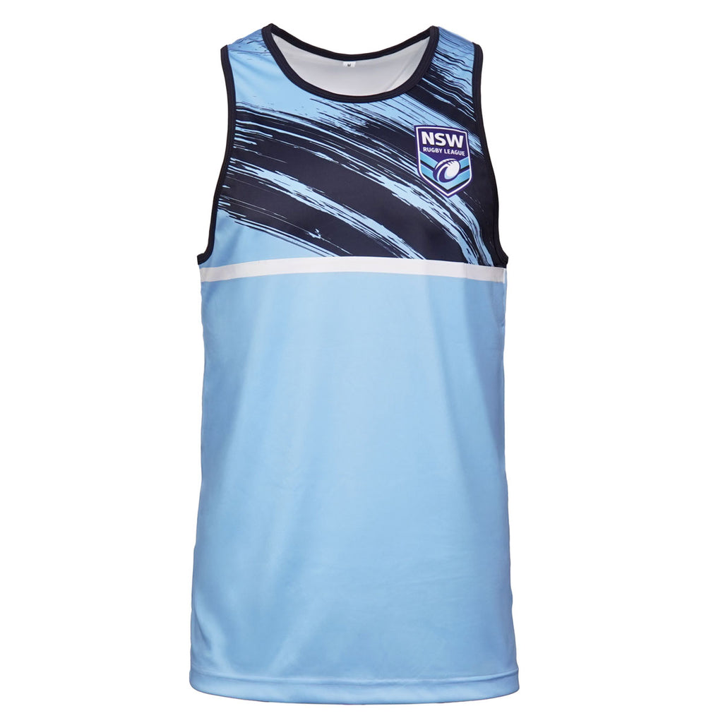 NSW26 Sky Singlet Adult
