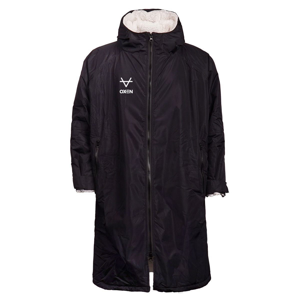 Oxen Sherpa Coat Black