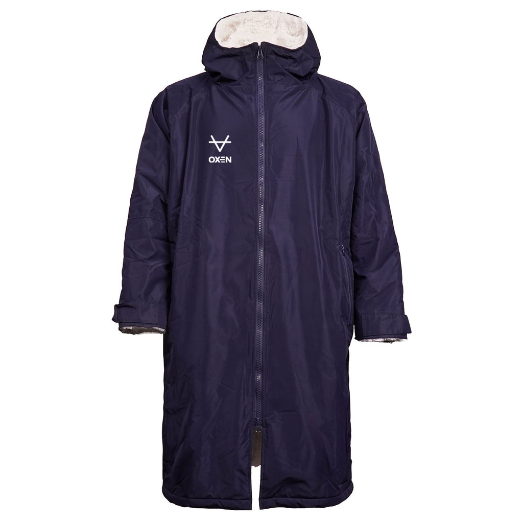 Oxen Sherpa Coat Navy Junior