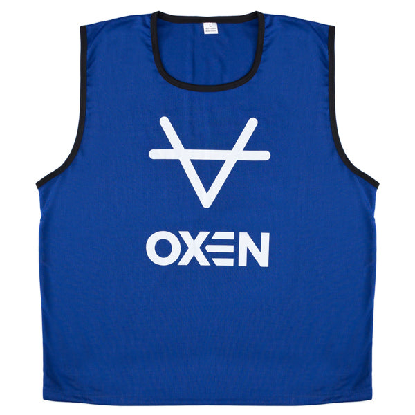 Oxen Blue Adult Bib