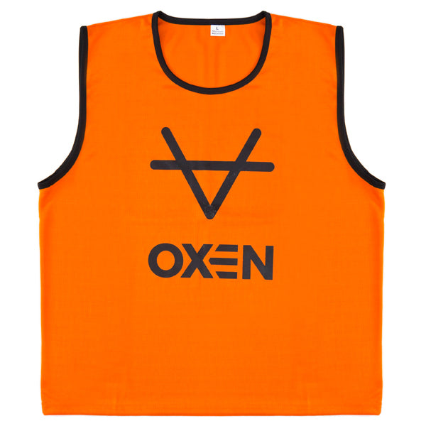 Oxen Orange Adult Bib