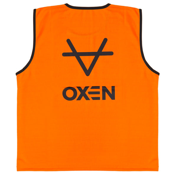 Oxen Orange Adult Bib