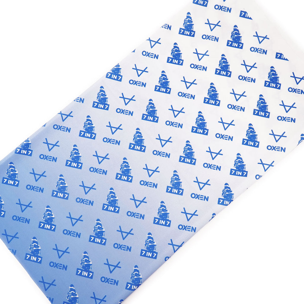 Oxen 7in7 Christmas Snood Blue