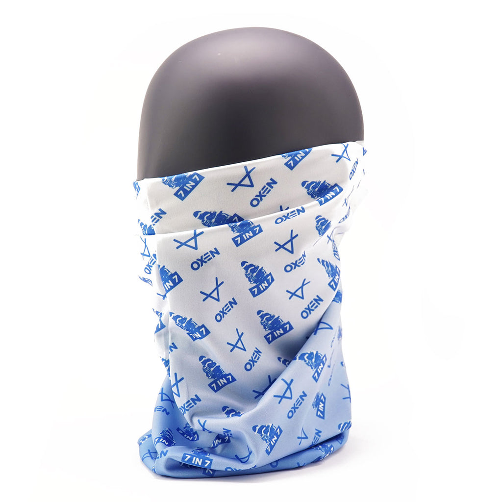 Oxen 7in7 Christmas Snood Blue