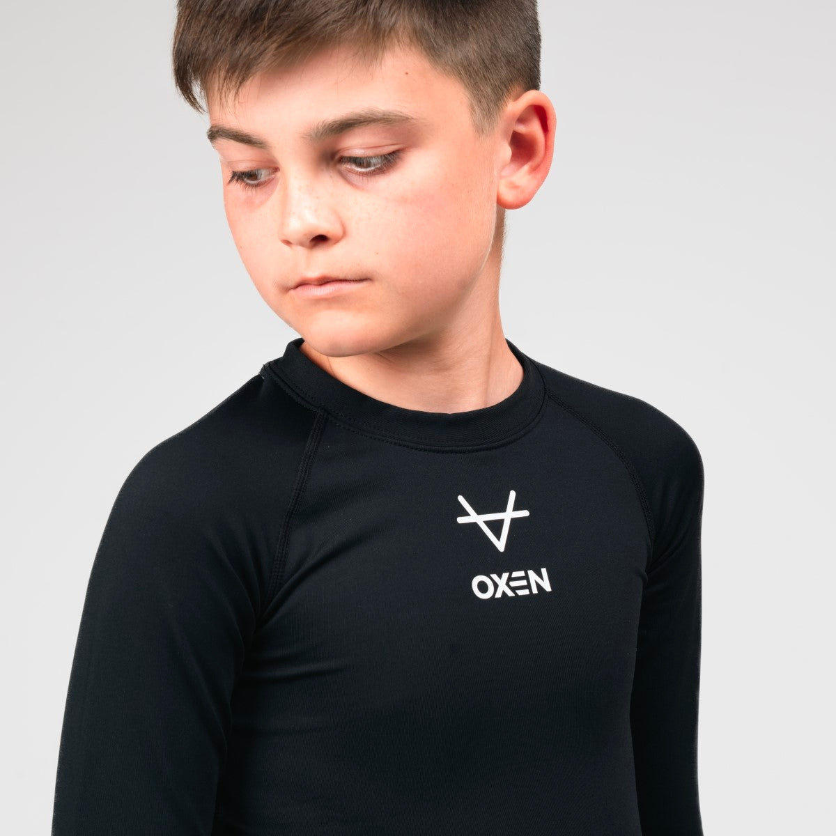 Oxen Black Baselayer Kids