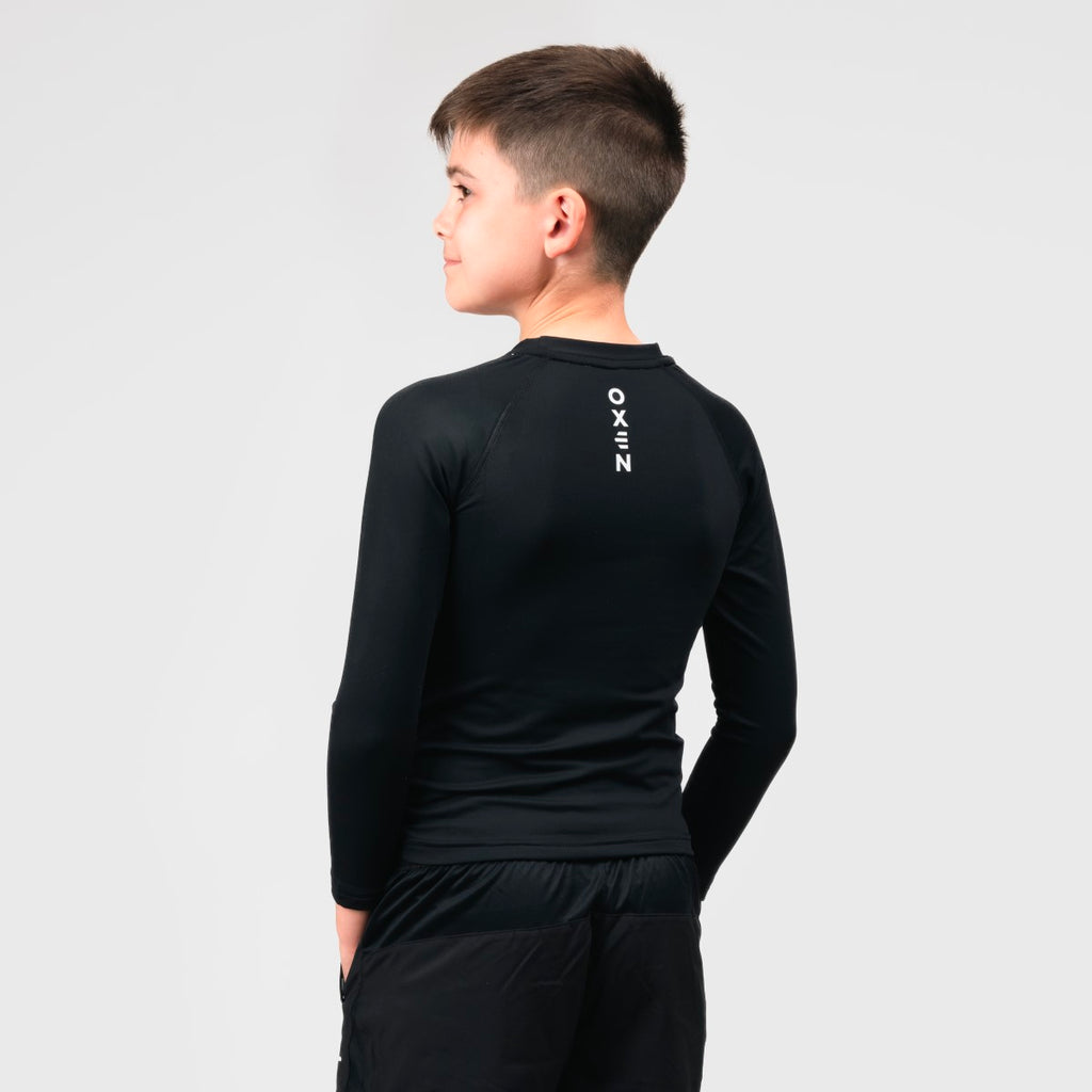 Oxen Black Baselayer Kids