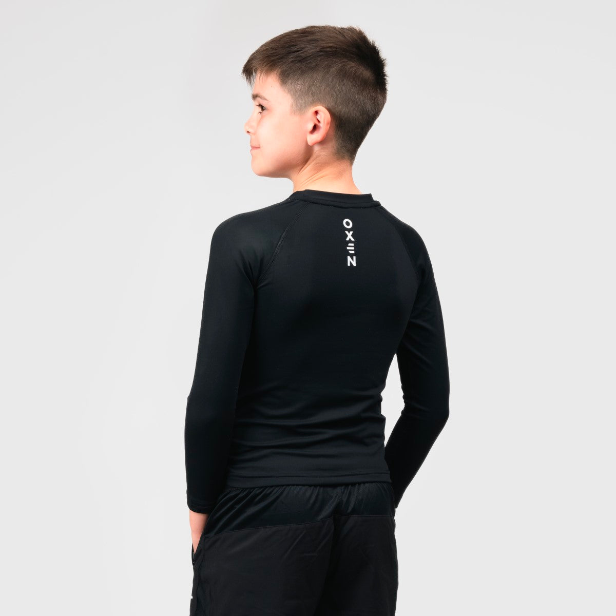 Oxen Black Baselayer Kids