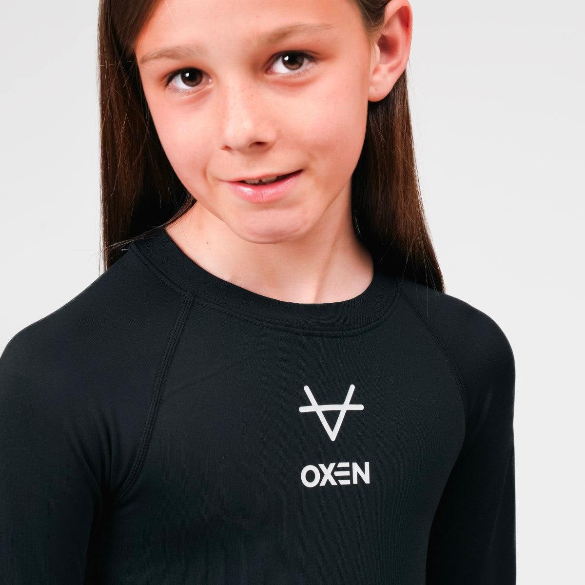 Oxen Black Baselayer Kids