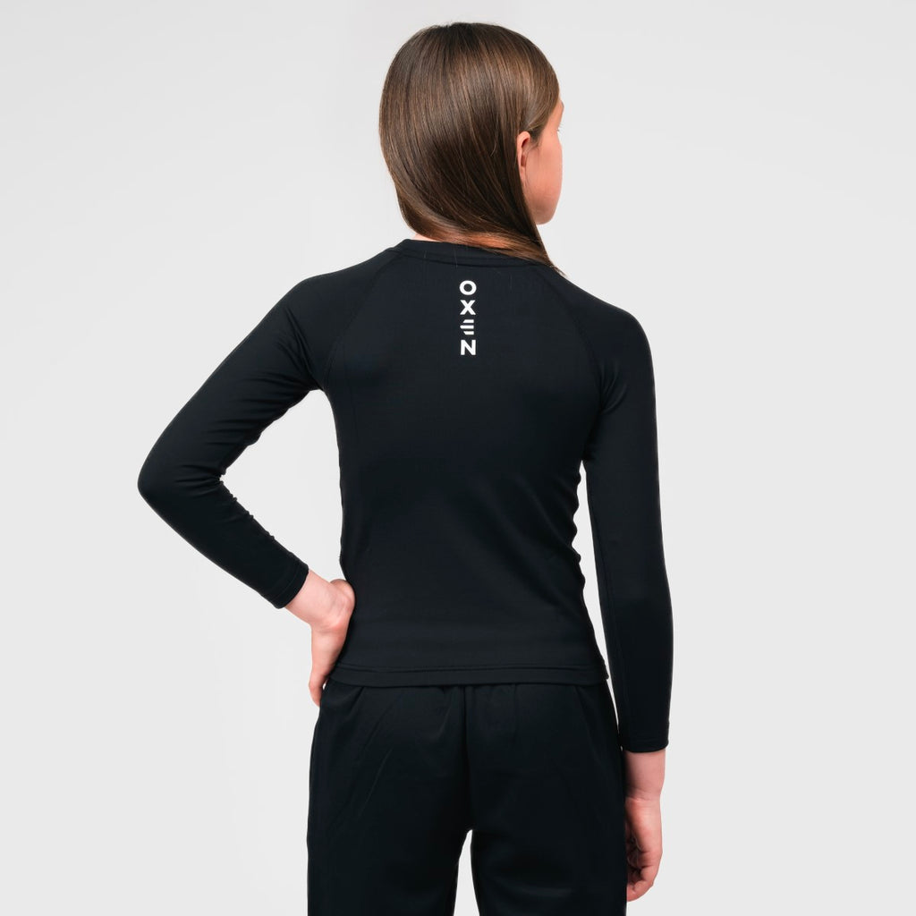 Oxen Black Baselayer Kids