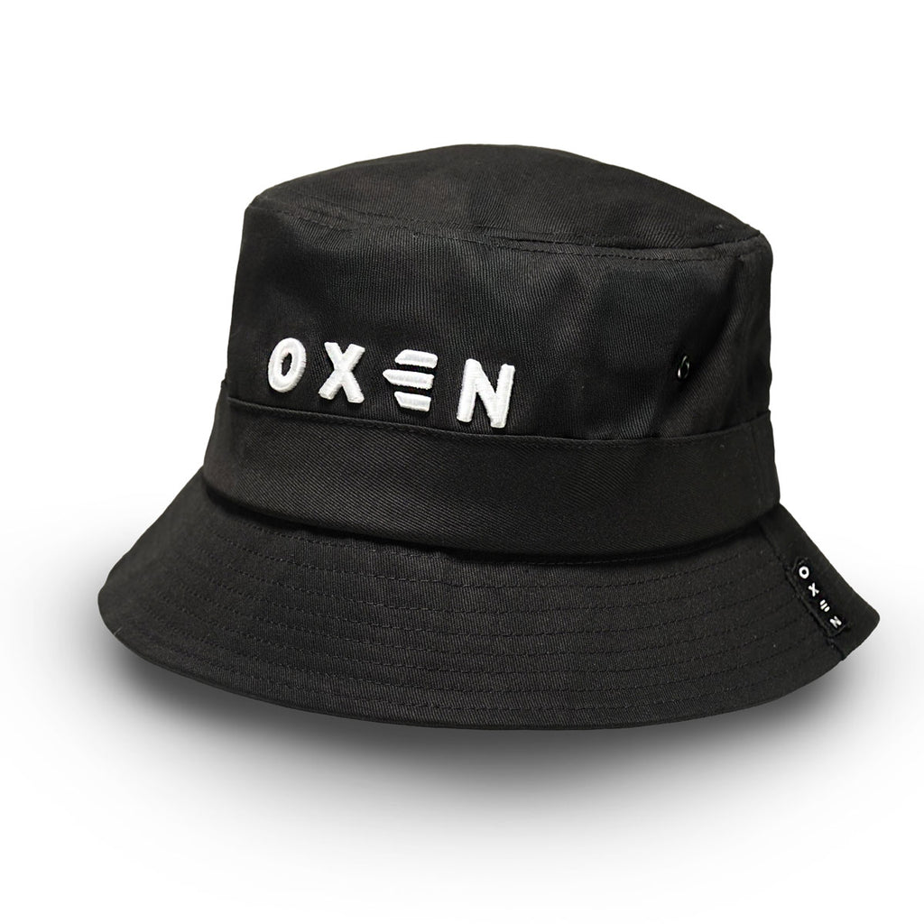 Oxen Bucket Hat Black