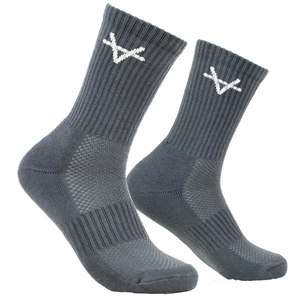 Oxen Charcoal Crew Socks