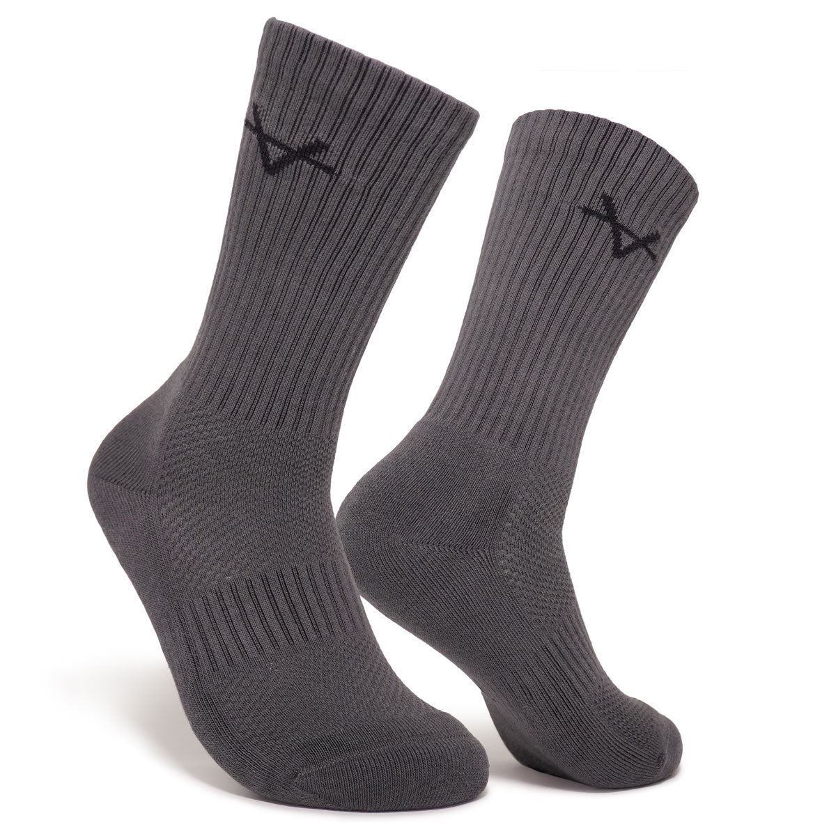 Oxen Crew Socks Fos/Blk JNR