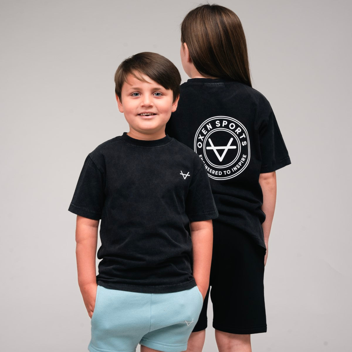 Oxen Engineered Distressed Tee Children
