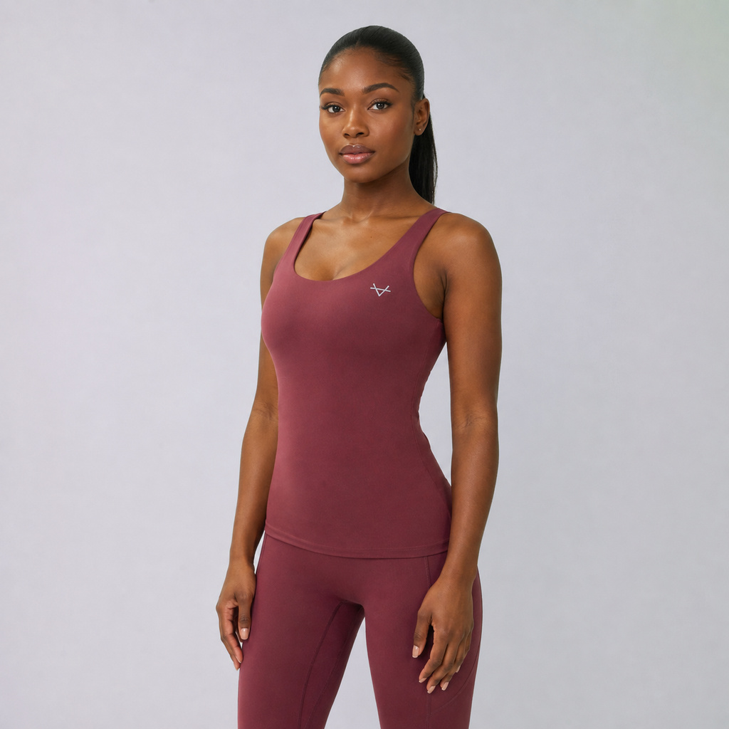 Oxen Womens Endure Sculpt Tank Sienna