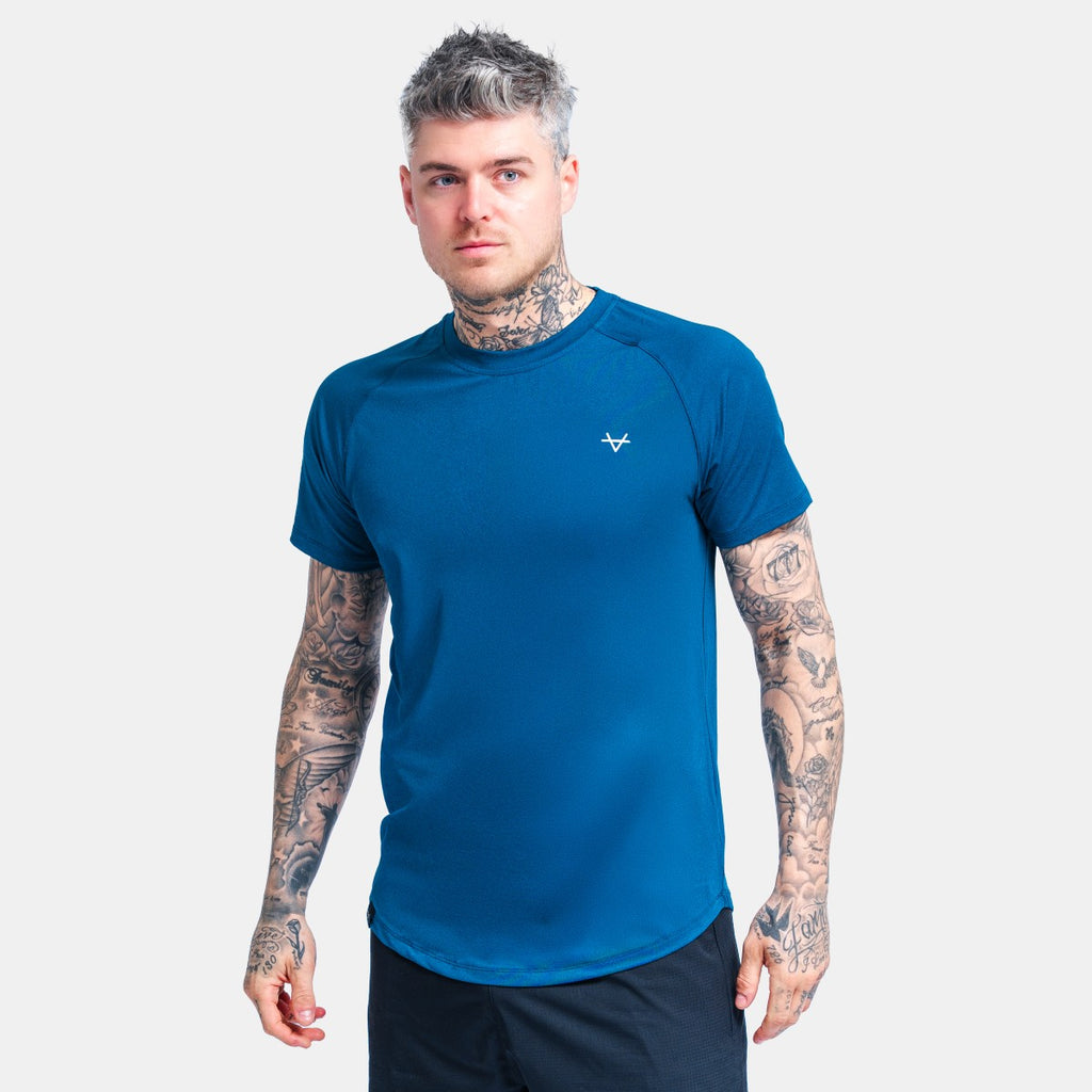 Oxen Endure Tee Cobalt
