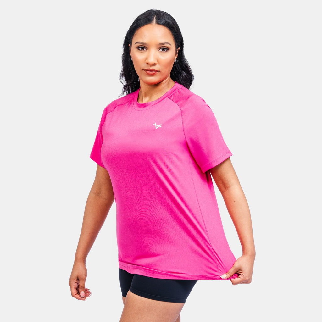 Oxen Endure Tee Ruby Pink Unisex