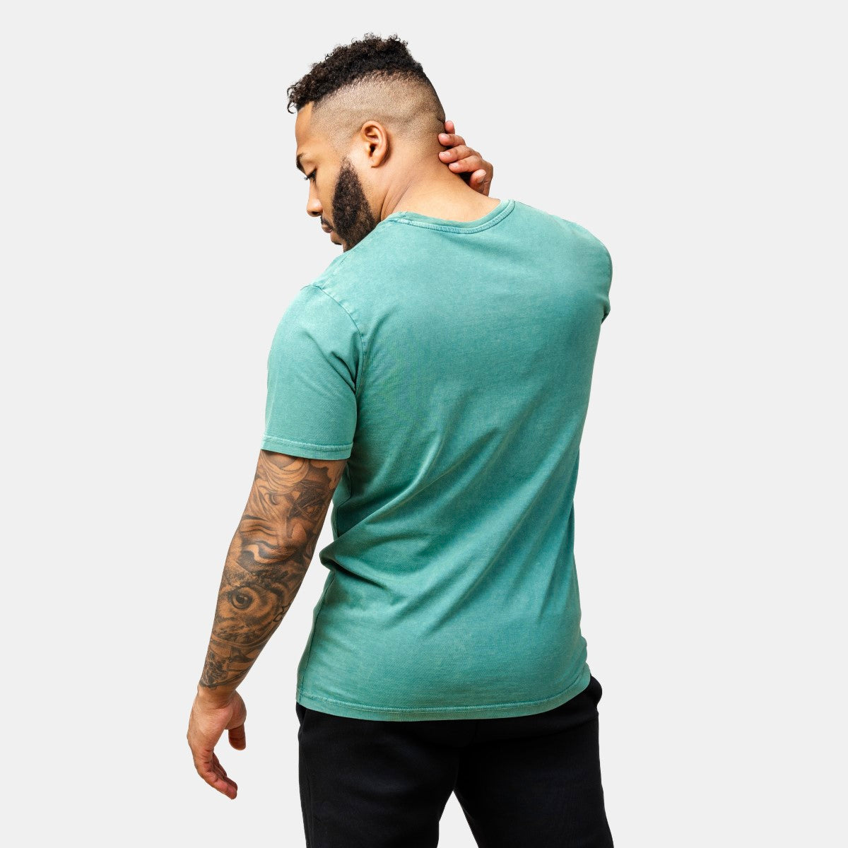 Oxen Est Washed Tee Green