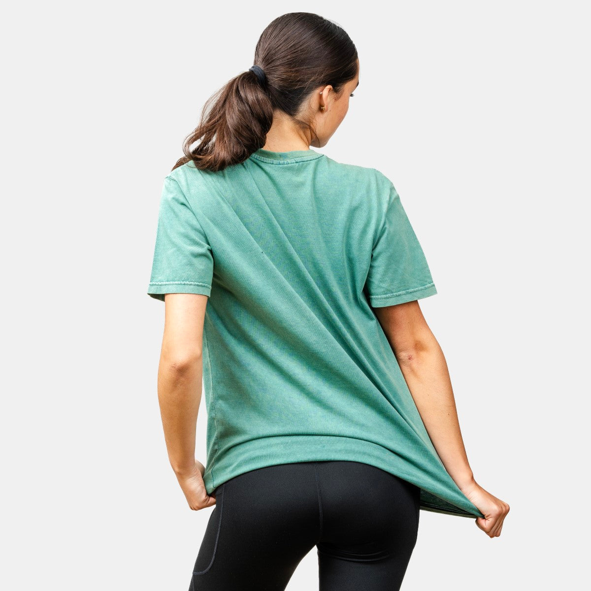 Oxen Est Washed Tee Green
