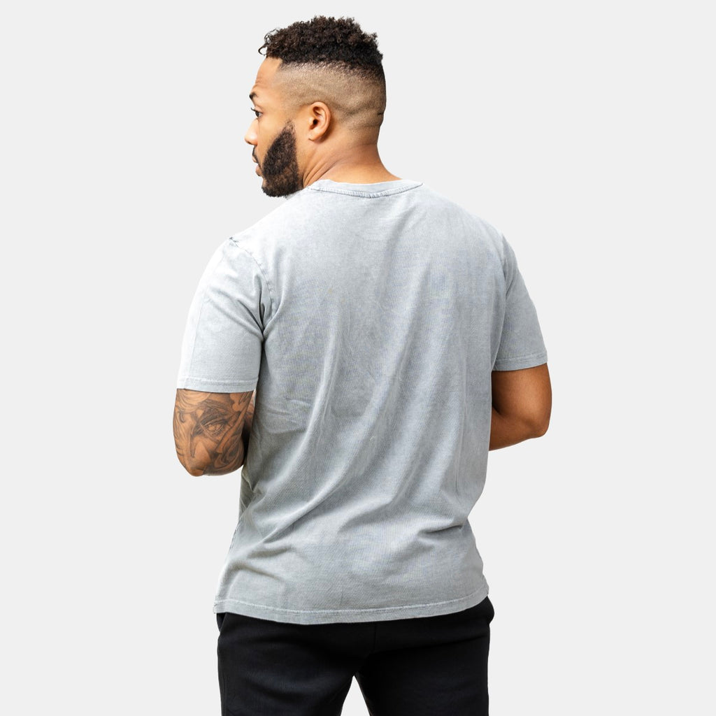 Oxen Est Washed Tee Grey