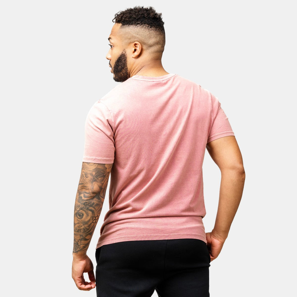 Oxen Est Washed Tee Red