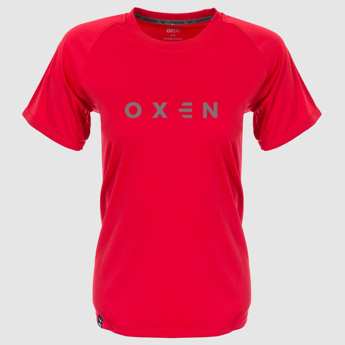 Oxen Elite Tee Red Womens