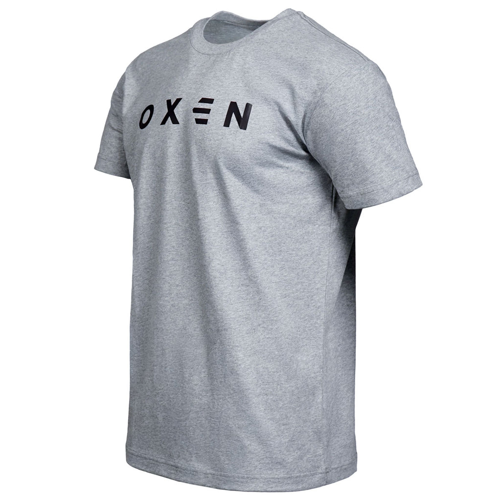 Oxen Grey Marl Cotton Tee