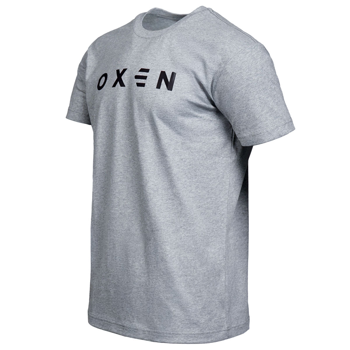 Oxen Grey Marl Cotton Tee