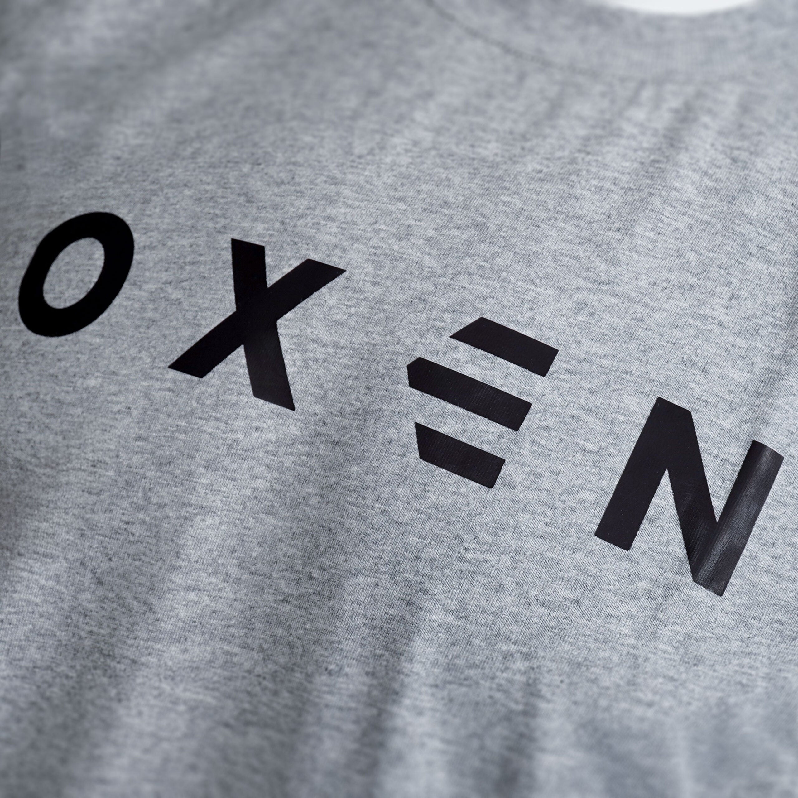 Oxen Grey Marl Cotton Tee