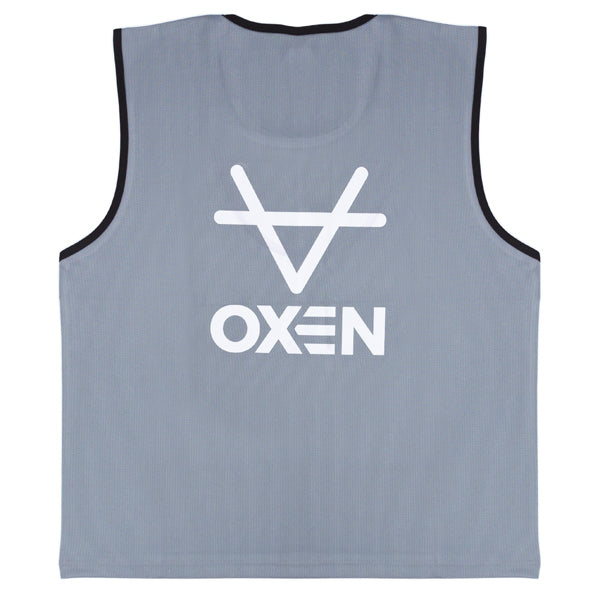 Oxen Grey Adult Bib