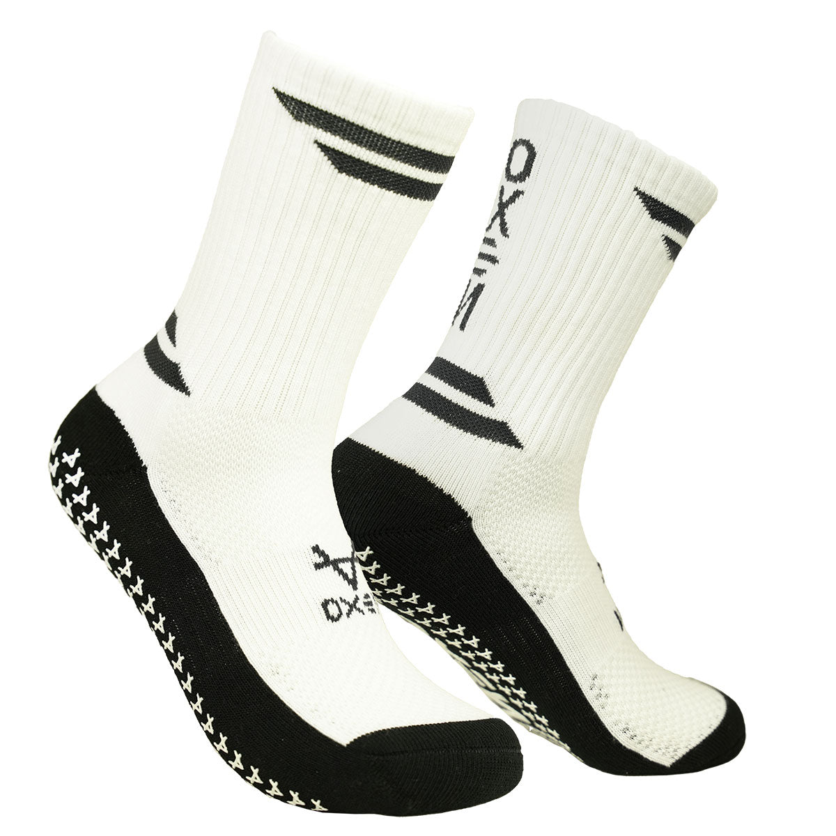 Oxen Grip Socks White/Black