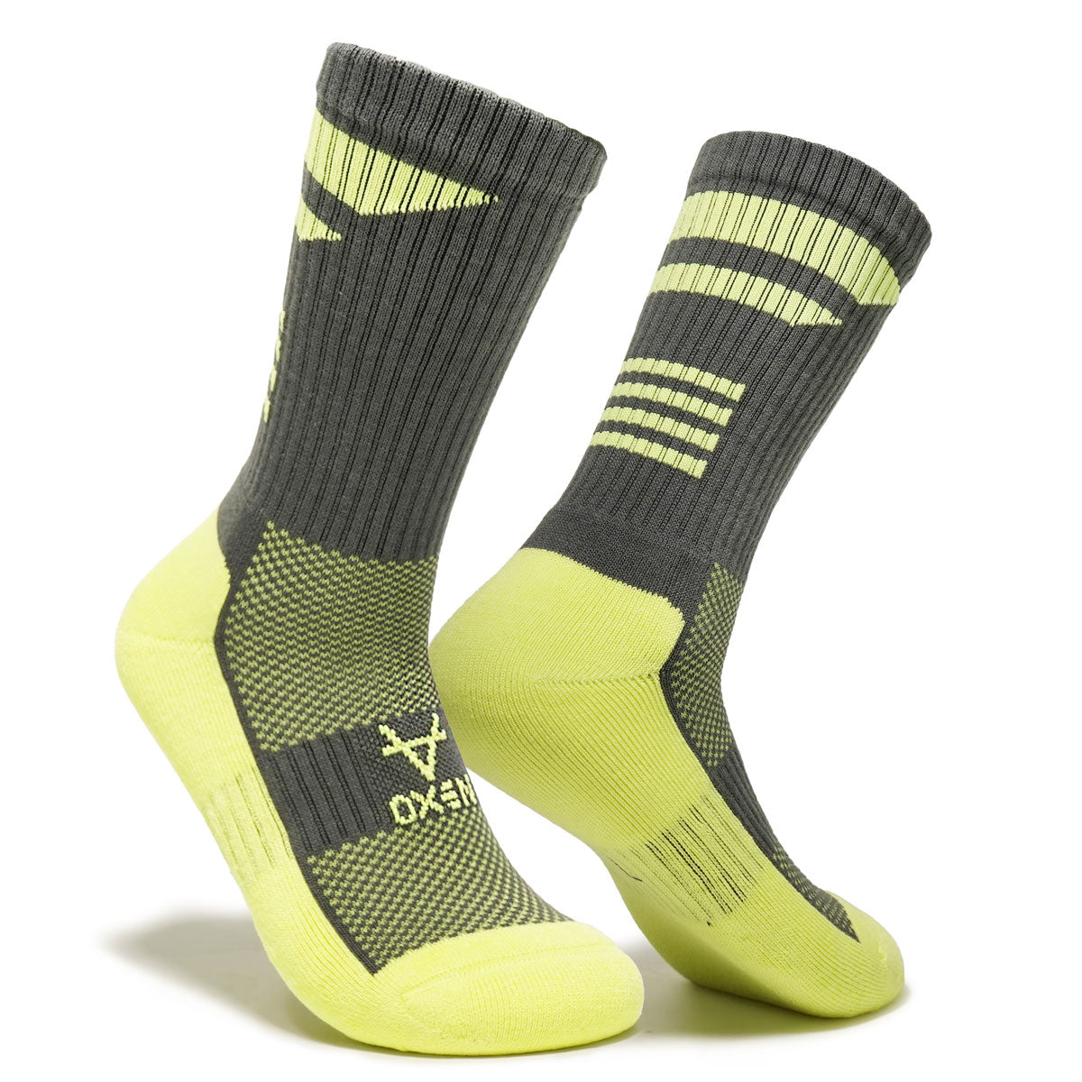 Oxen Gry/Yel Sports Socks JNR