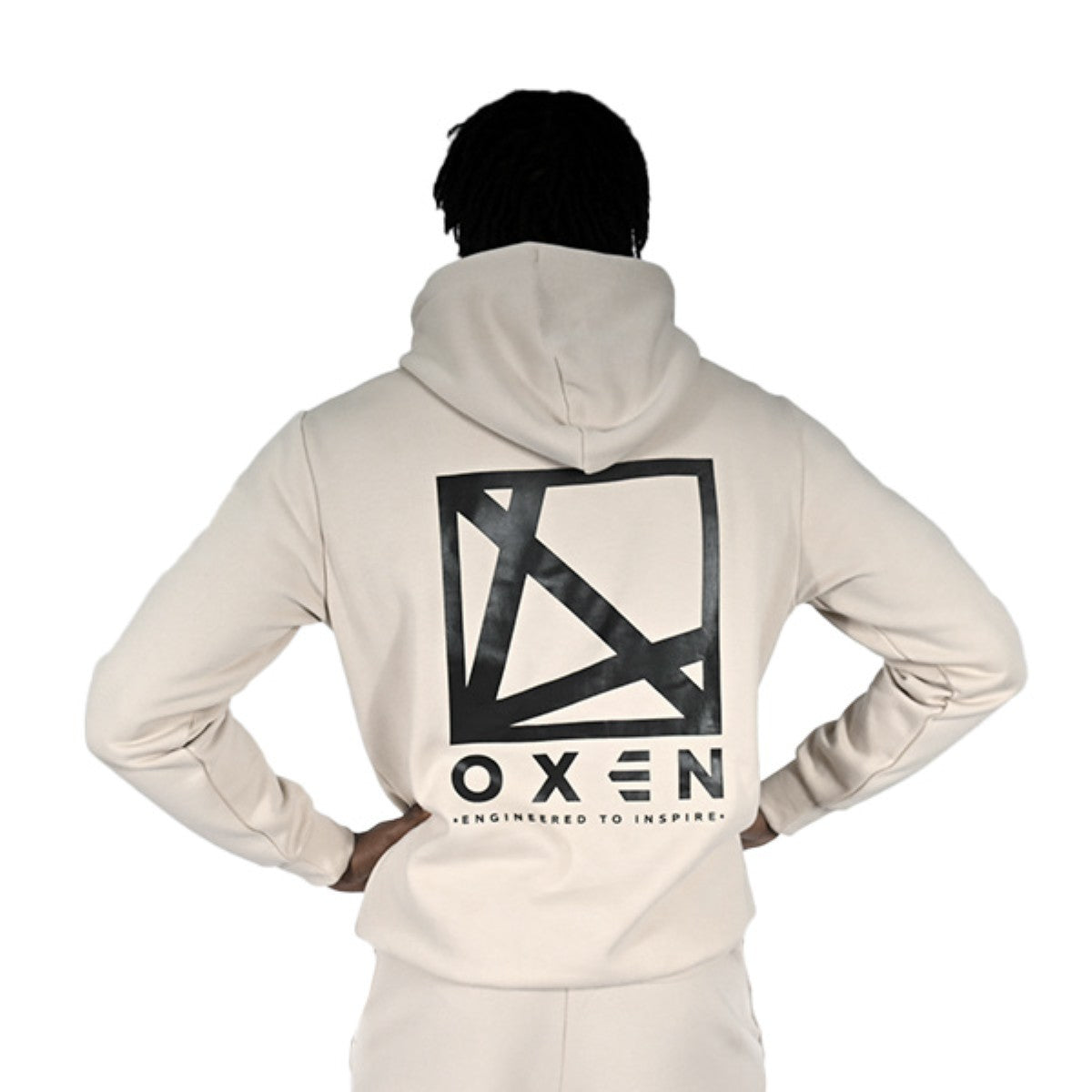 Oxen Icon Hoody Pebble