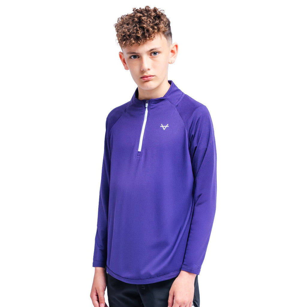 Oxen Junior Endure Midlayer Deep Plum