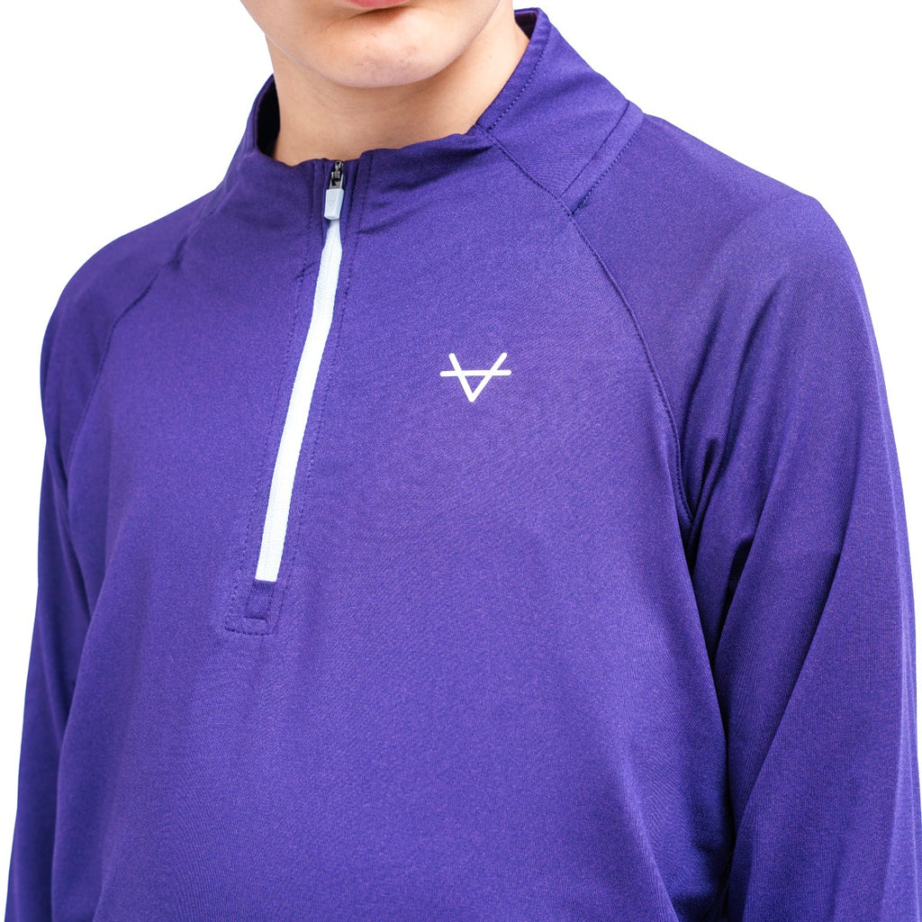 Oxen Junior Endure Midlayer Deep Plum