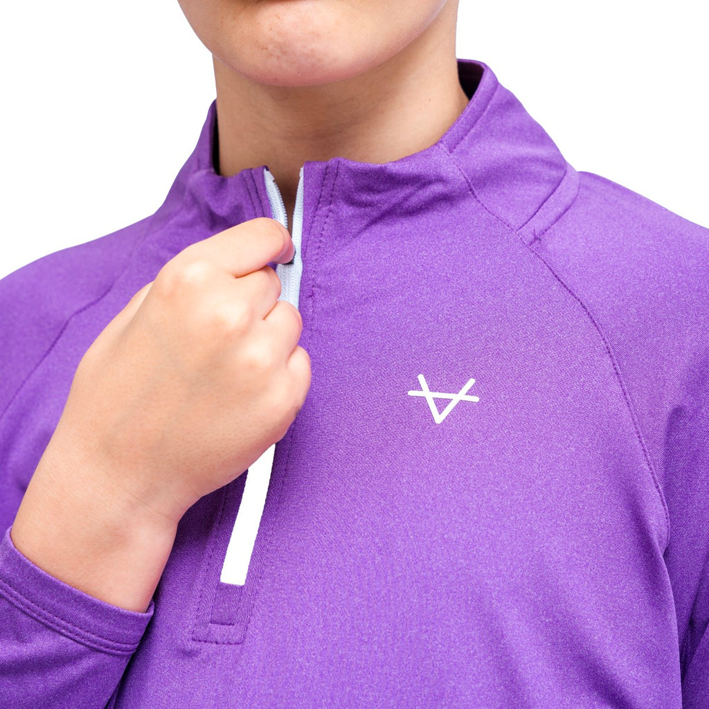 Oxen Junior Endure Midlayer Lavendar Haze