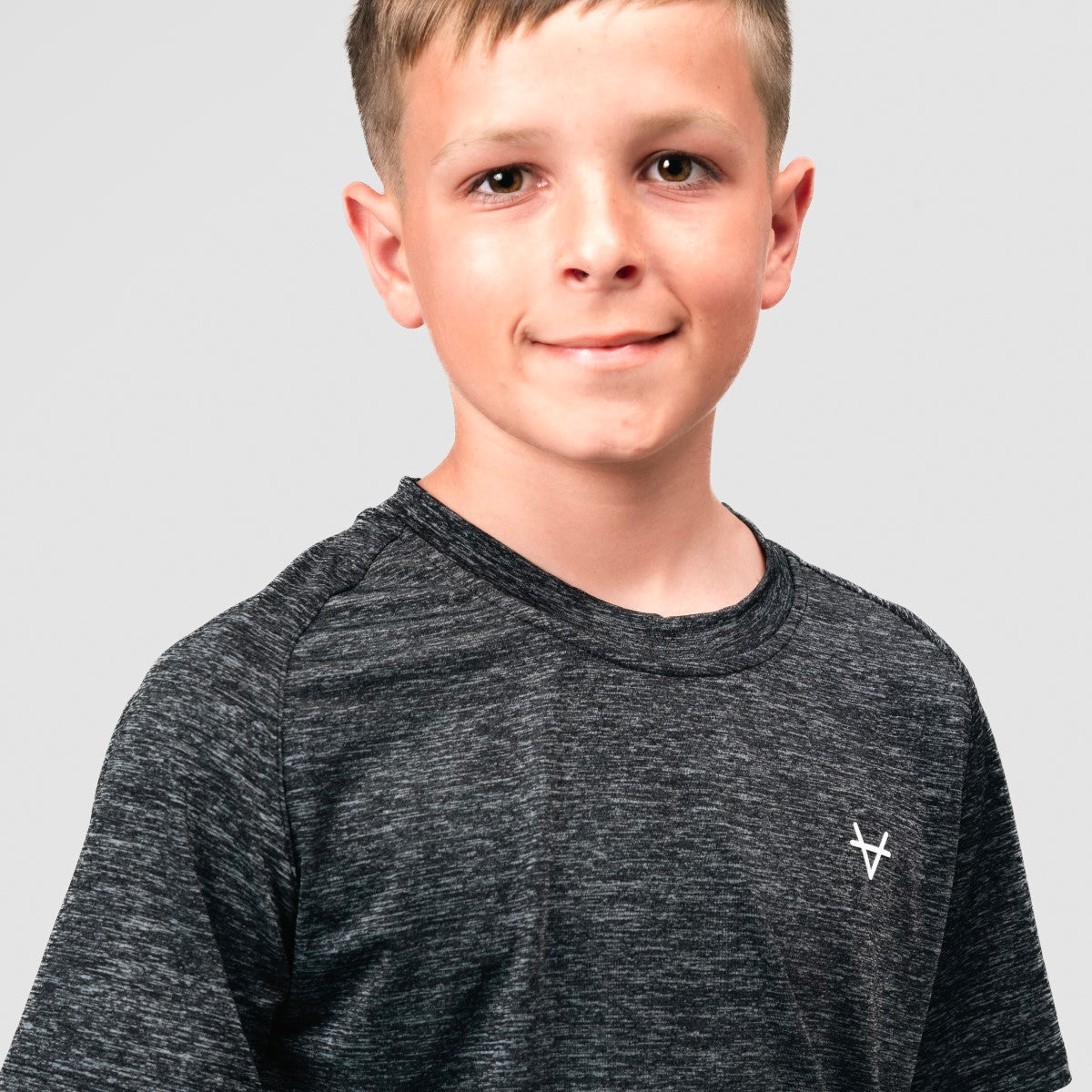 Oxen Junior Endure Tee Black/Grey