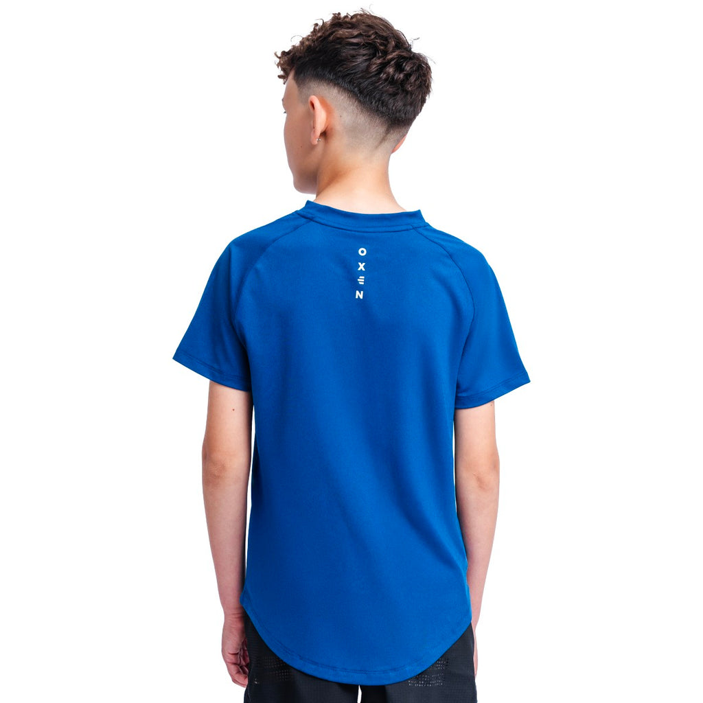 Oxen Junior Endure Tee Cobalt